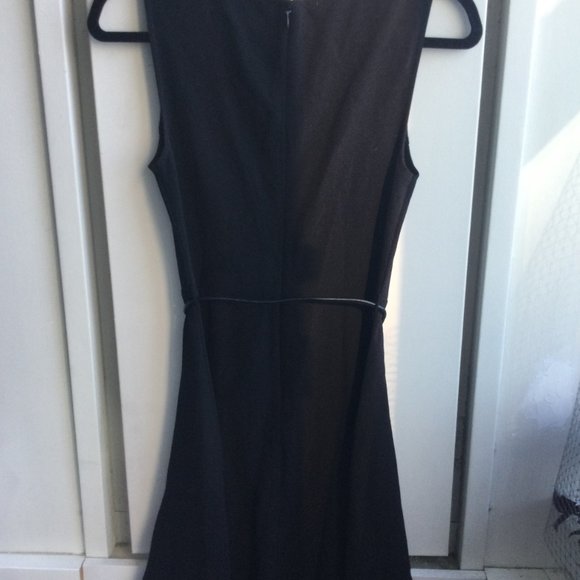 Little black dress by Dynamite with silver accents - Picture 2 of 3